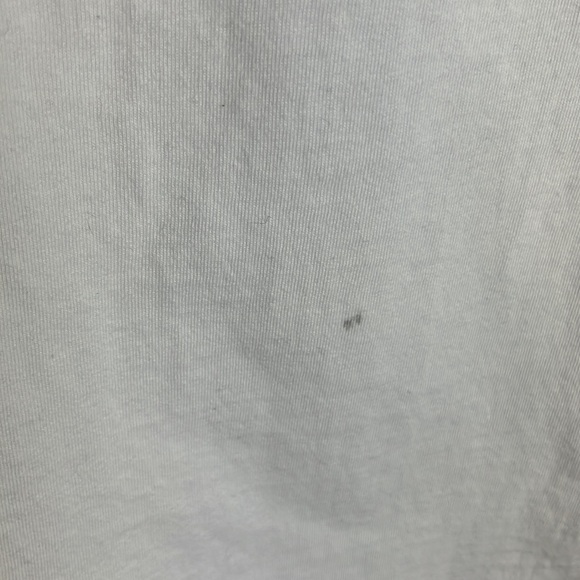 SDS Saturday Down South L/S Graphic T-Shirt Mens Medium White Orange Logo Stains - Picture 11 of 12